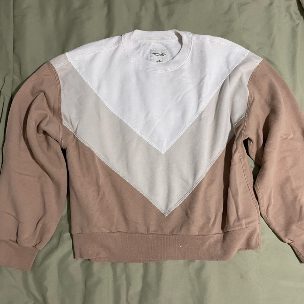 Abercrombie and Fitch Tri Color Sweatshirt